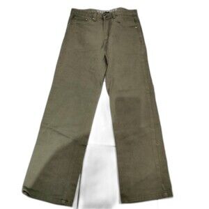 Encrypted Supply Company Teen Girl's 18 Olive Green Jeans Juniors Straight Leg